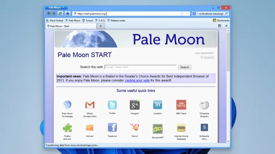 Pale Moon - Pale Moon Screenshot 01
