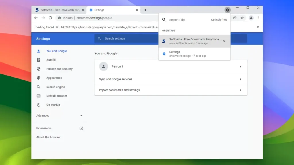 Iridium Browser - Iridium Browser Screenshot 04 Iridium Browser - Iridium Browser Screenshot 04