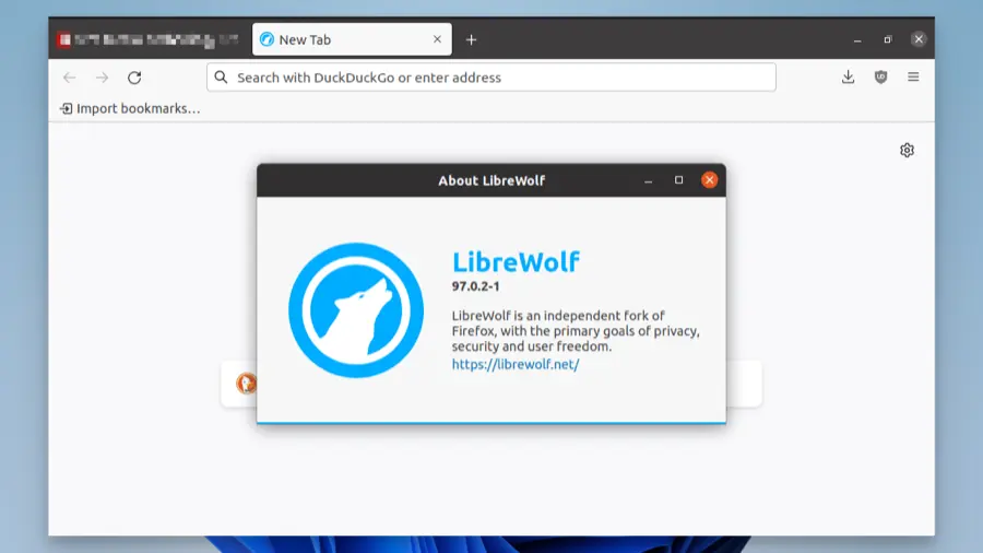 LibreWolf - LibreWolf Screenshot 01